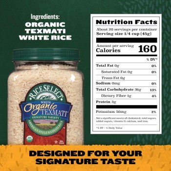 RiceSelect Organic Texmati White Rice
