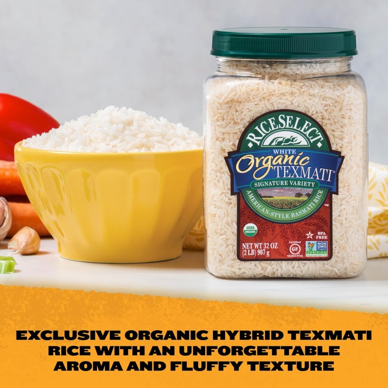 RiceSelect Organic Texmati White Rice