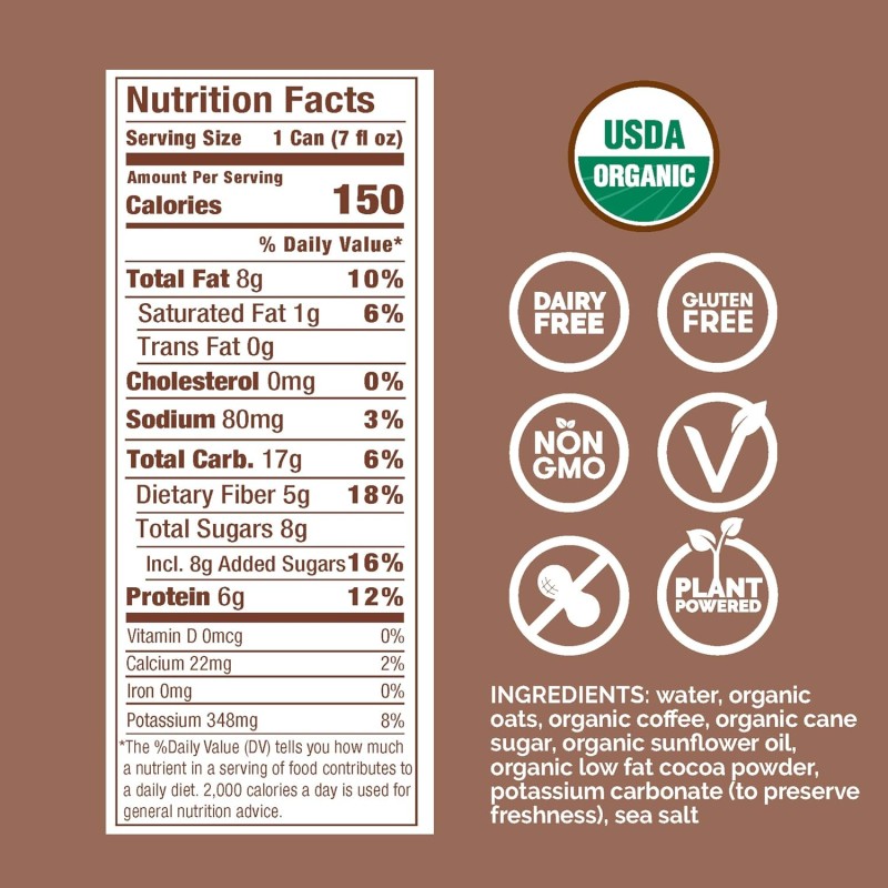 Rise Brewing Oat Milk Mocha