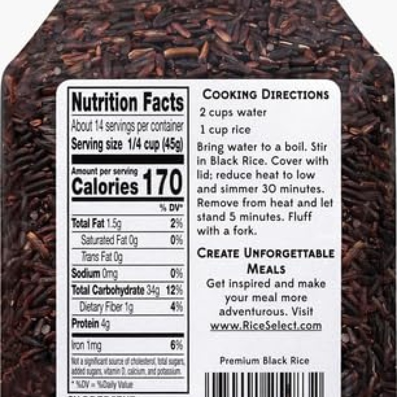 RiceSelect Black Rice