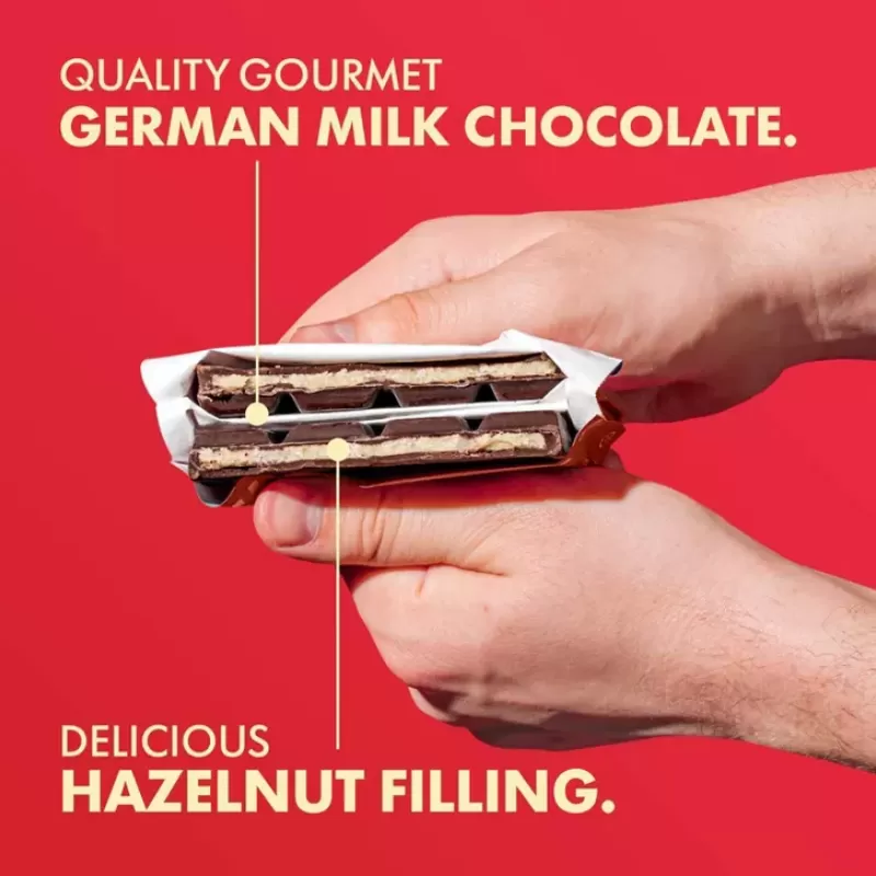 Ritter Sport Milk Chocolate with Whole Hazelnuts