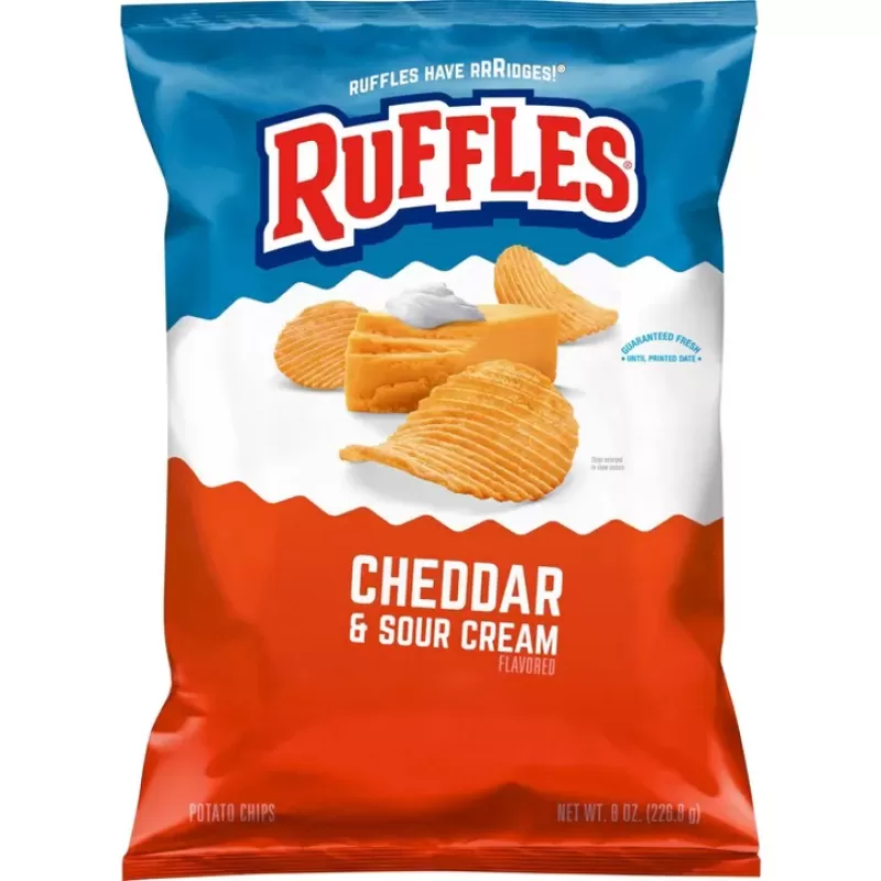 Ruffles Cheddar & Sour Cream Potato Chips
