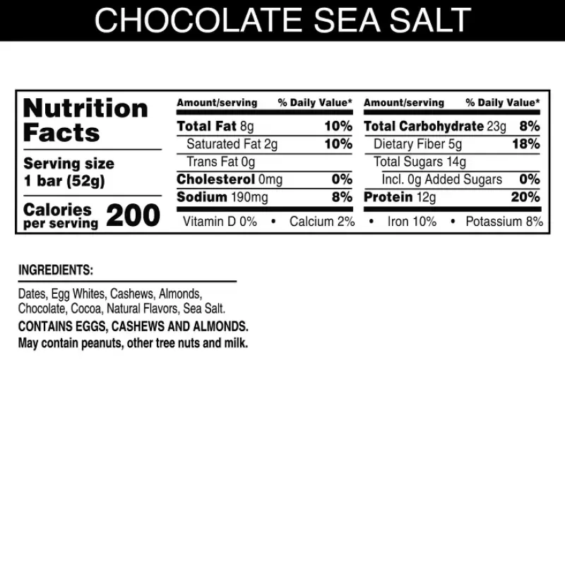 RXBAR Chocolate Sea Salt