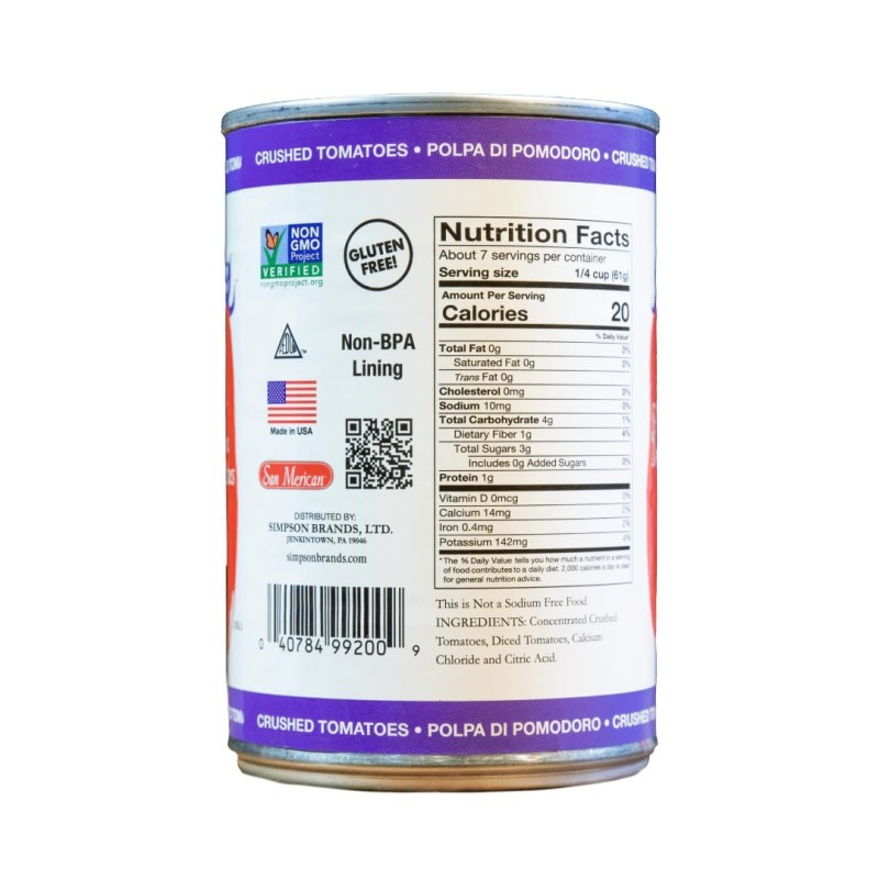 San Merican Crushed Tomatoes
