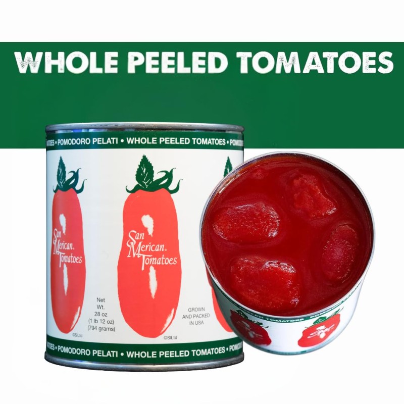 San Merican Whole Peeled Tomatoes