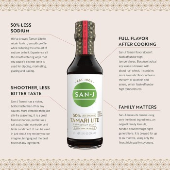 San-J 50% Less Sodium Tamari Lite