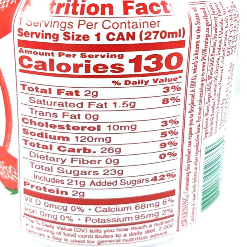 Sangria Strawberry Milk