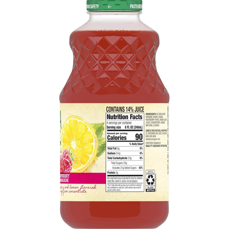 Santa Cruz Organic Raspberry Lemonade