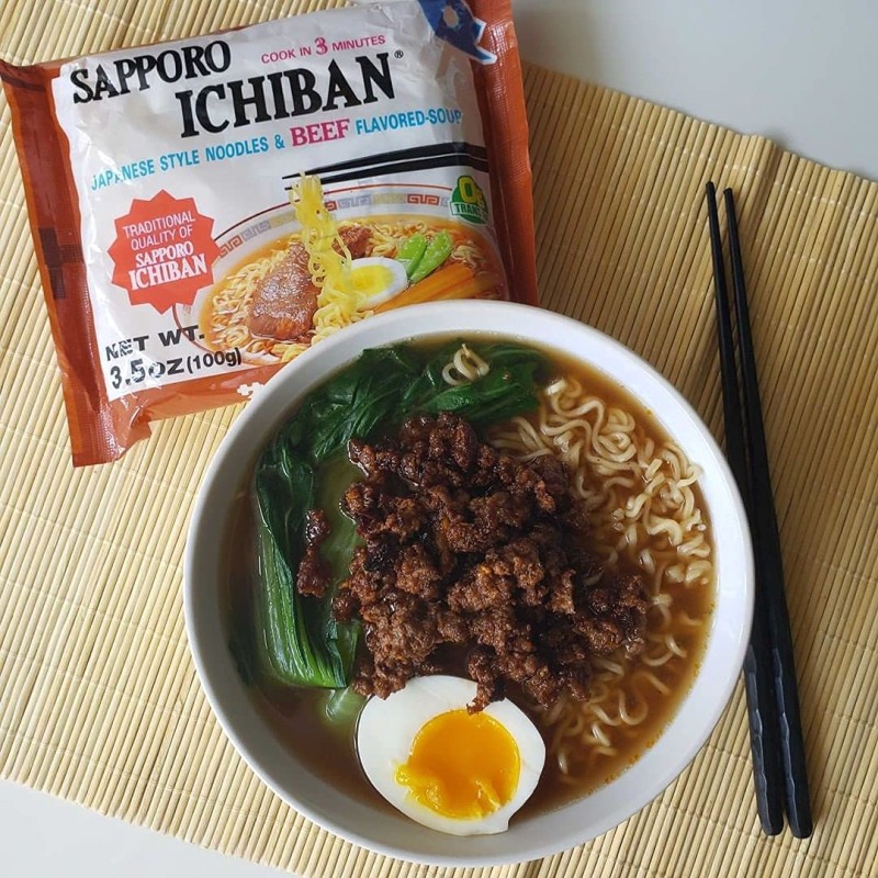 Sapporo Ichiban Beef Ramen