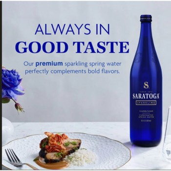 Saratoga Sparkling Water