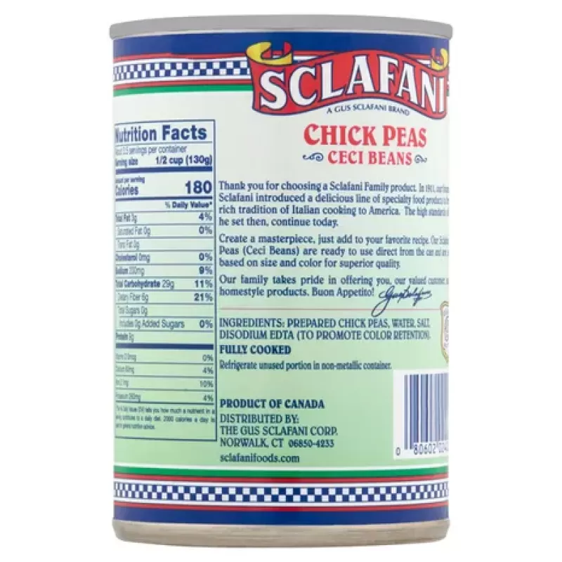 Sclafani Chick Peas