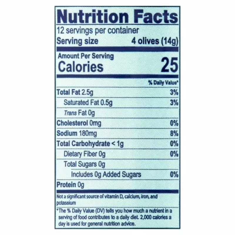 Sclafani Manzanilla Olives 5.75oz