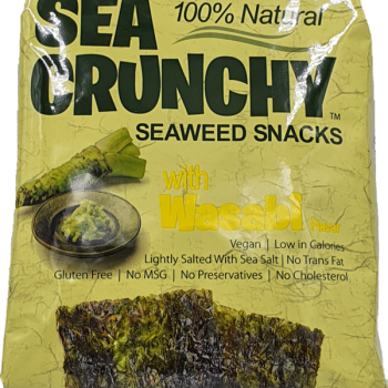 Sea Crunchy Sea Weed Snacks Wasabi