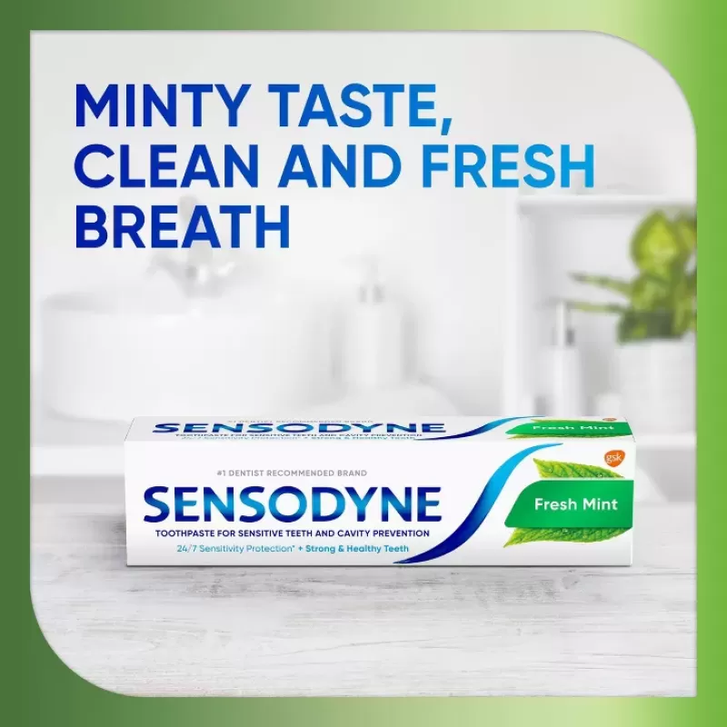 Sensodyne Fresh Mint toothpaste