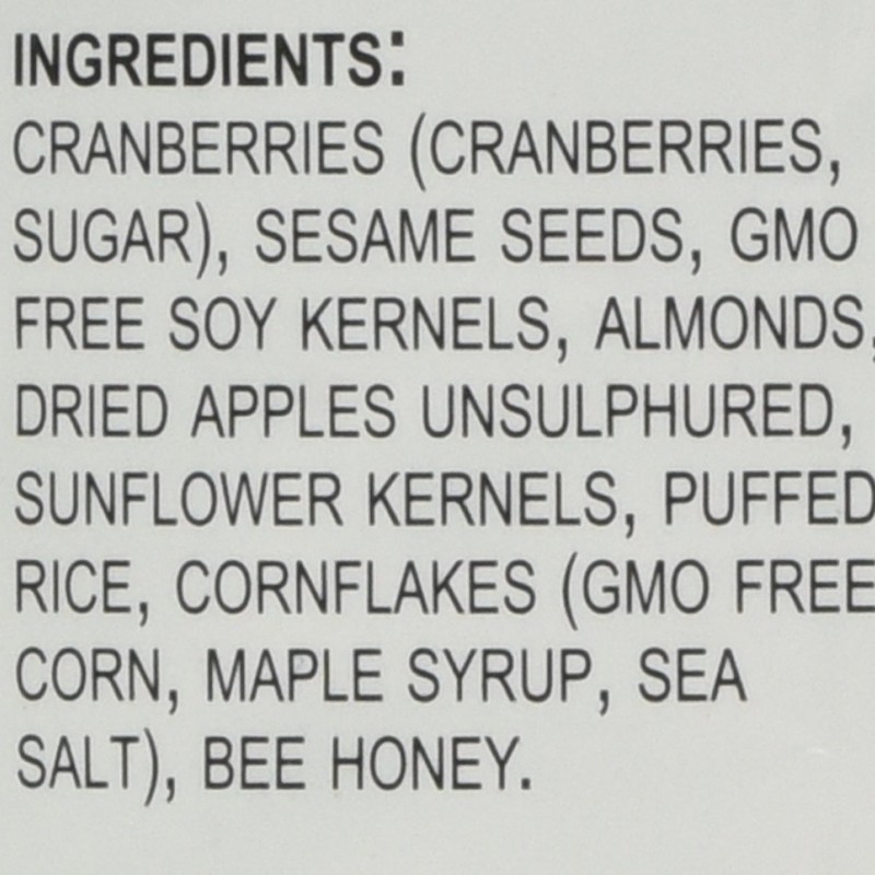 Seitenbacher GF Museli Cranberry