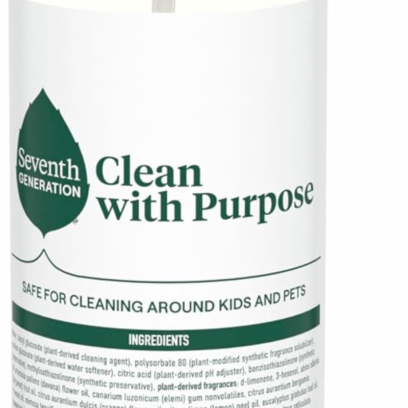 Seventh Generation Glass Cleaner Free and Clear 23FlOz