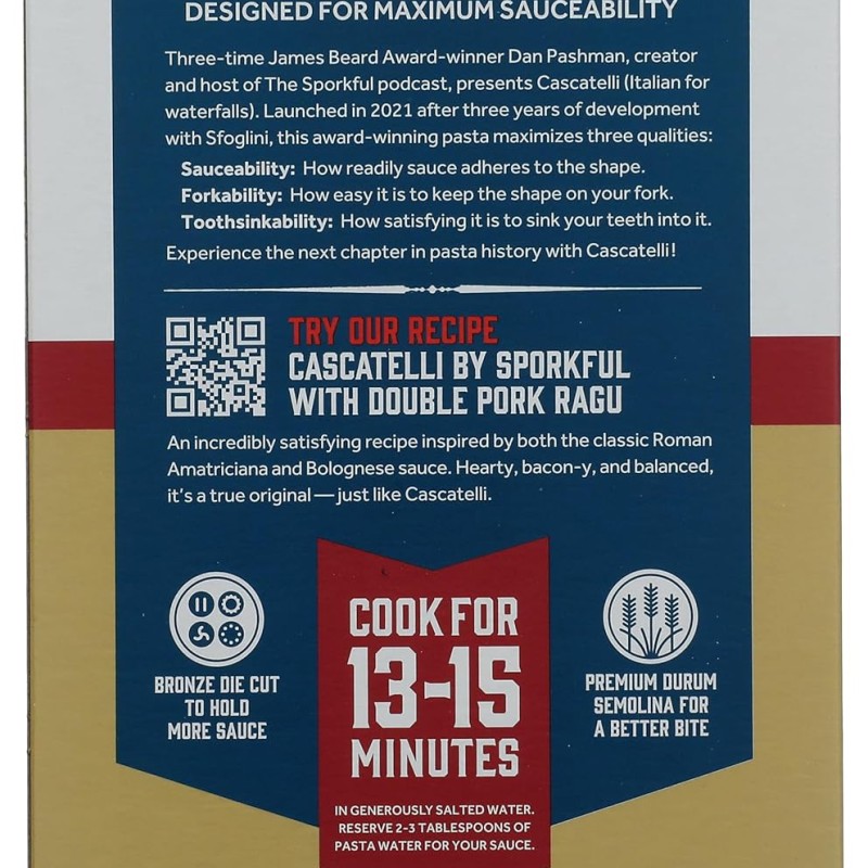 Sfoglini Cascatelli Pasta