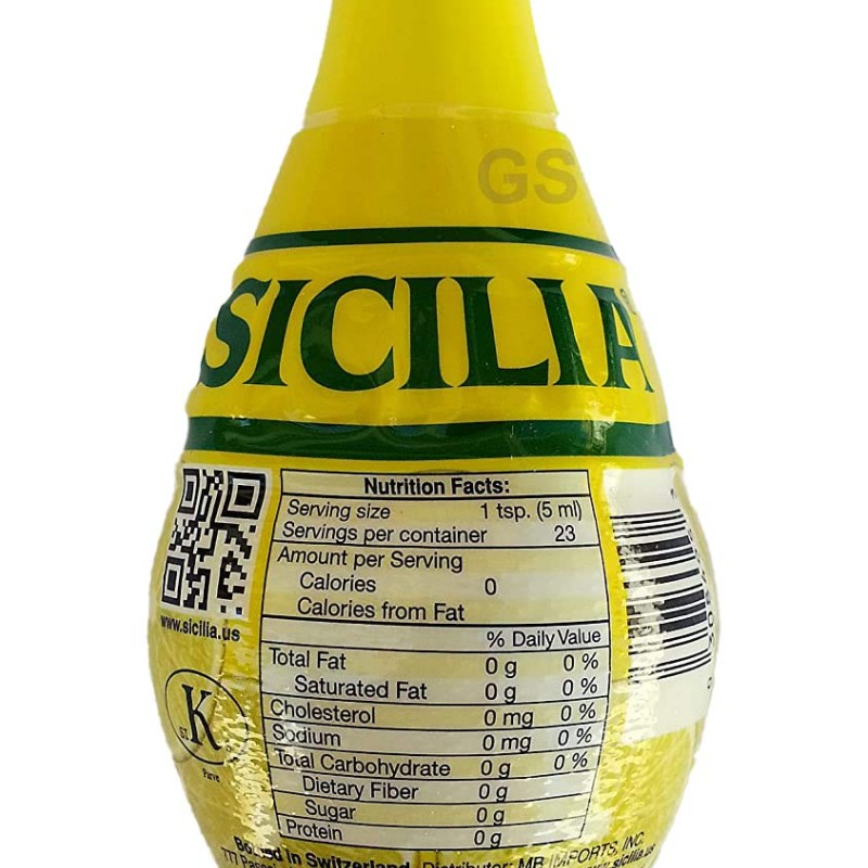 Sicilia Lemon Juice 4 floz