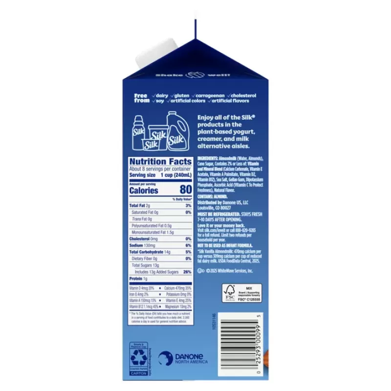 Silk Almondmilk Vanilla