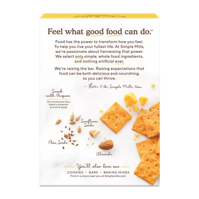 Simple Mills Almond Flour Farmhouse Cheddar