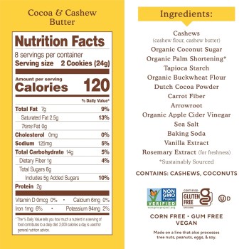 Simple Mills Nut Butter Cocoa Cashew