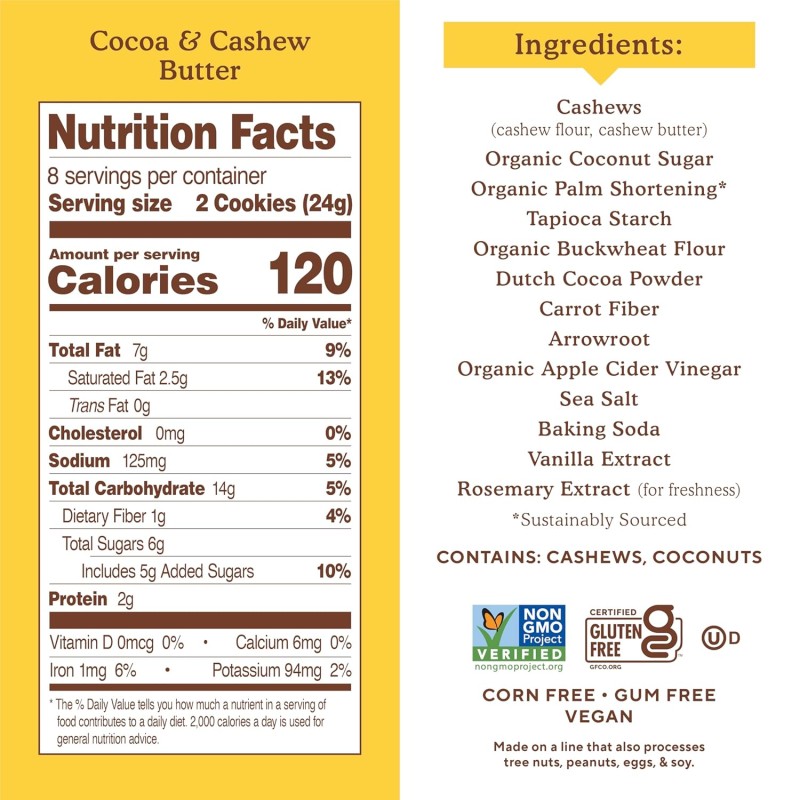 Simple Mills Nut Butter Cocoa Cashew