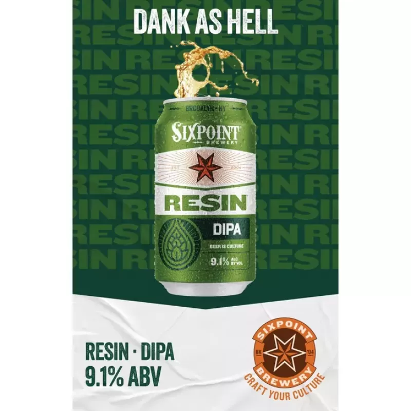 Sixpoint Brewery Resin 19OZ