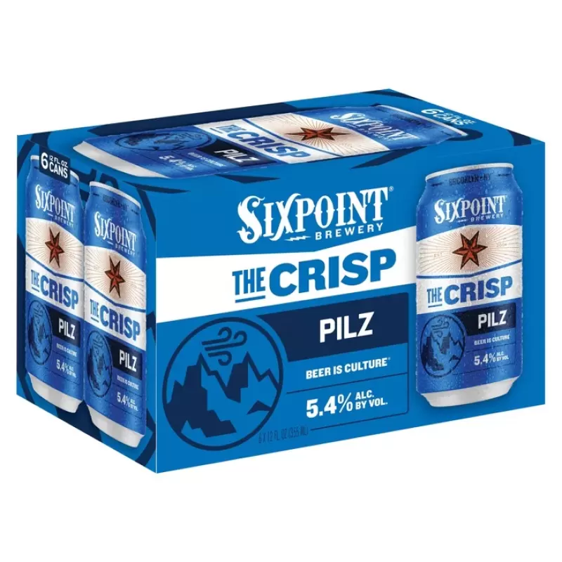 Sixpoint Brewery The Crisp Pilz Pilsner Beer