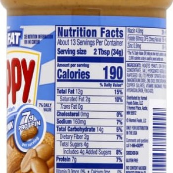 Skippy Less Fat Super Chunky