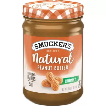 Smuckers Natural Peanut Butter Chunky