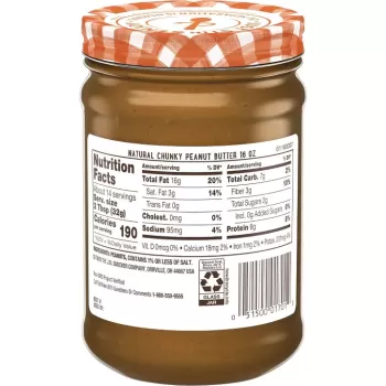Smuckers Natural Peanut Butter Chunky