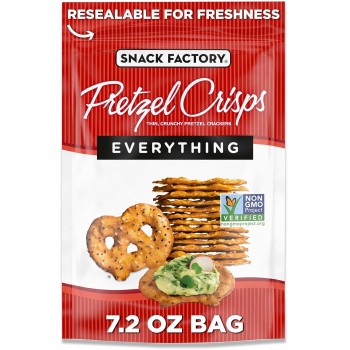 Snack Factory Pretzel Crisps Everything