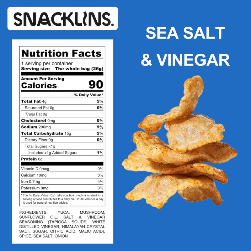 Snacklin Sea Salt and Vinegar