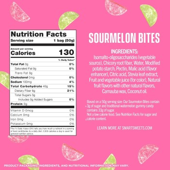 Smart Sweets Sourmelon Bites