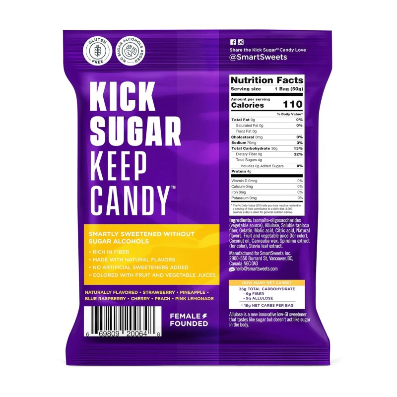 Smart Sweets Gummy Worm