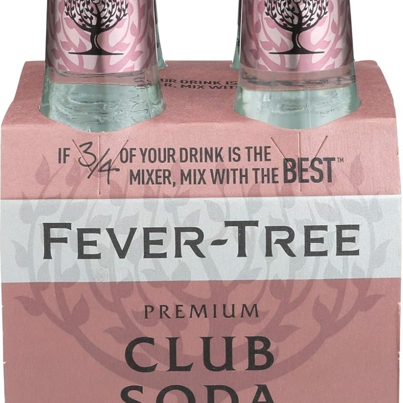 Fever Tree Club Soda 4pk