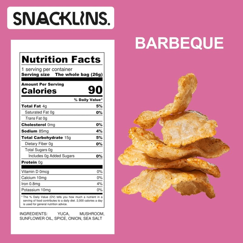 Snacklins Barbeque Puffed Chips
