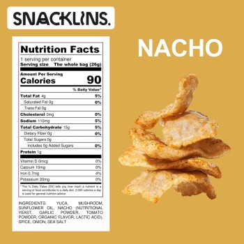 Snacklins Nacho Plant Crisps