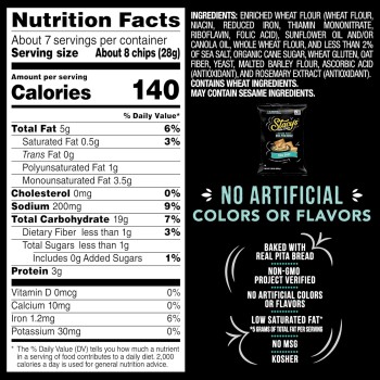 Stacy’s Pita Chips Simply Naked