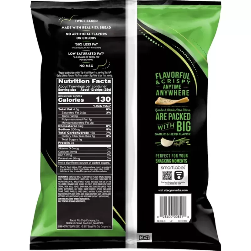 Stacy’s Pita Thins Garlic & Herbs