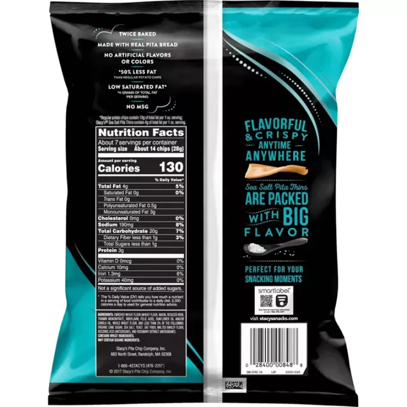 Stacy’s Pita Thins  Sea Salt