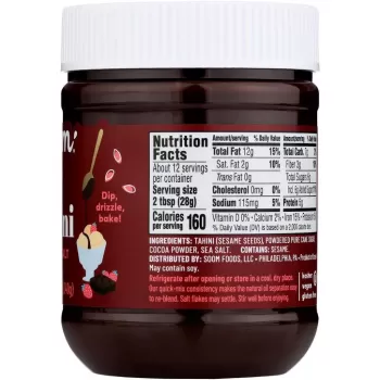 Soom Tahini Dark Chocolate