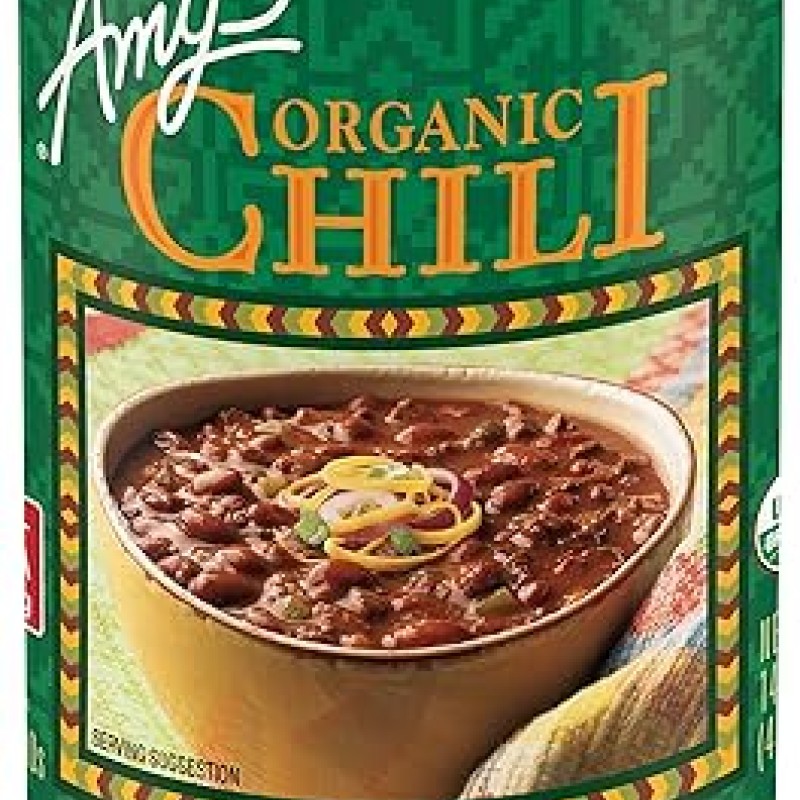 Amy's GF Organic Chili, Vegan Medium Chili Amy's GF Organic Chili, Vegan Medium Chili
