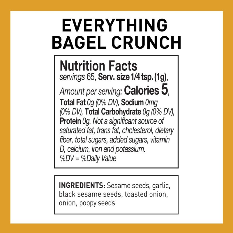 Spice Hunter Everything Bagel Crunch