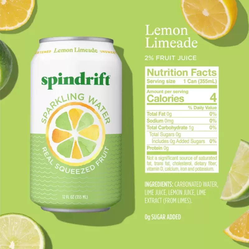 Spindrift Lemon 8-Pack