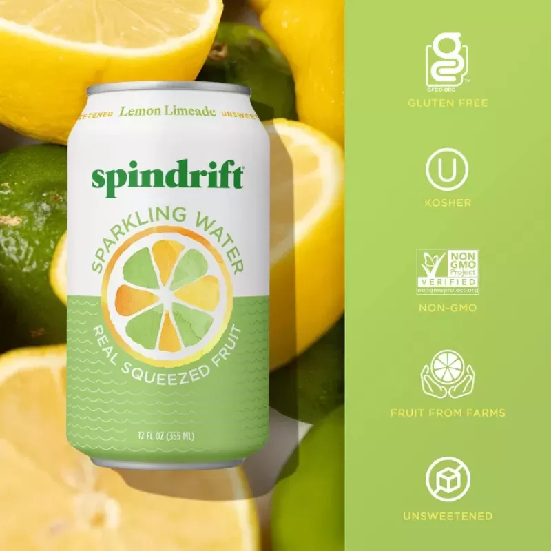 Spindrift Lemon 8-Pack