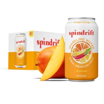 Spindrift Mango & Orange 8-Pack