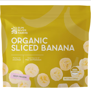 Sun River Farms Organic Sliced Banana