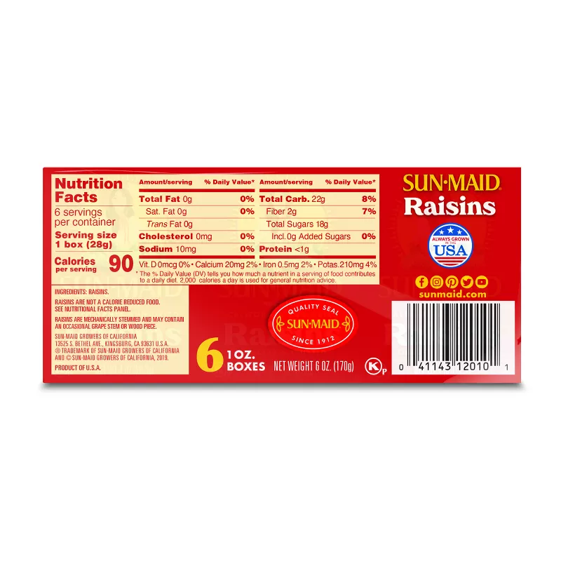Sun-Maid Raisins 1oz