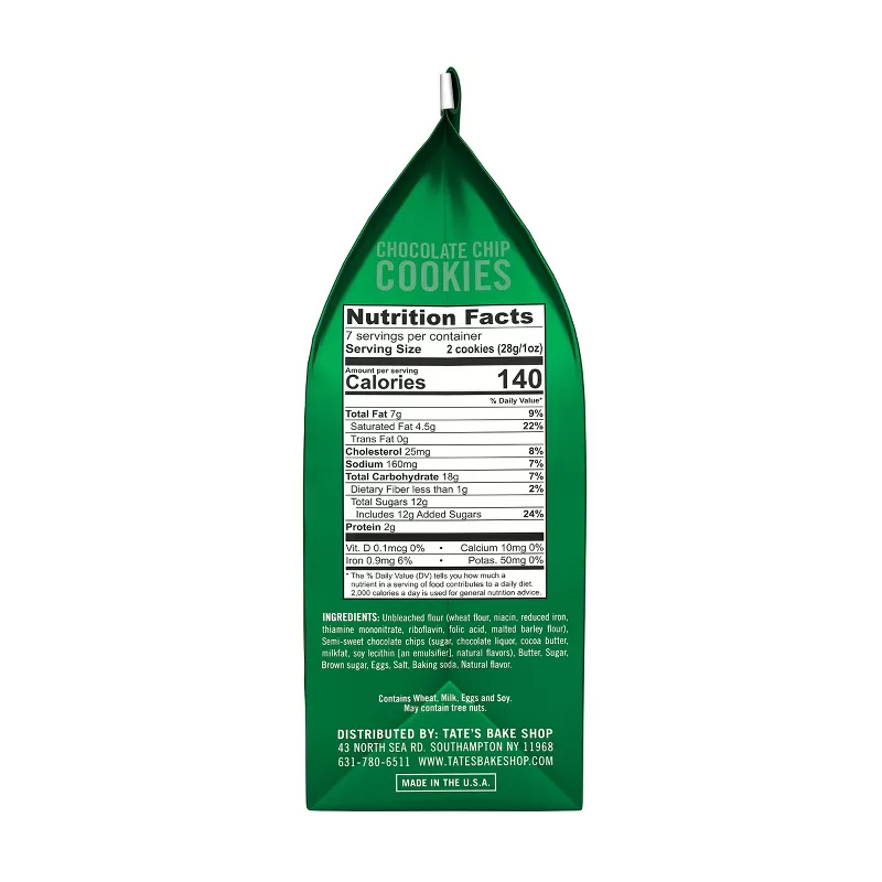 Tate's Cookies Chocolate Chip